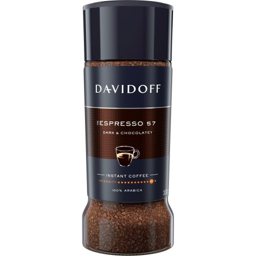 Davidoff Espresso 57 Dark & Chocolatey разтворимо кафе (100 г)
