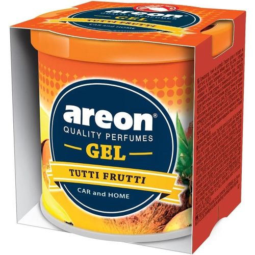 Areon Gel Tutti Frutti ароматизатор в метална кутия  (1 бр.)