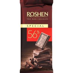 Roshen Special черен шоколад, 56% какао (85 г)