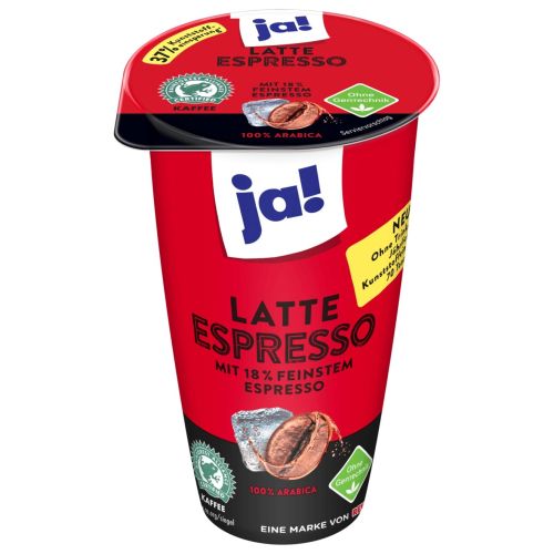 Ja! млечна напитка с кафе еспресо (250 мл)