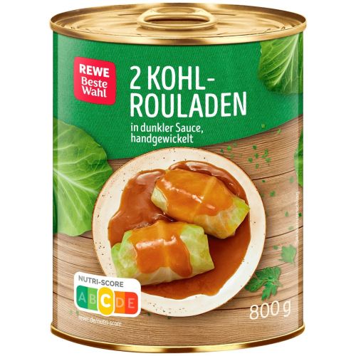 REWE сарми със зелеви листа в кутия (800 г)