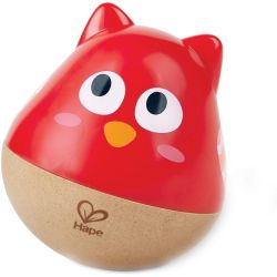 Hape музикална играчка бухал, червен (1 бр.)