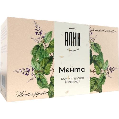Алин чай мента, без конец, 20 бр. х 1 г (20 г)