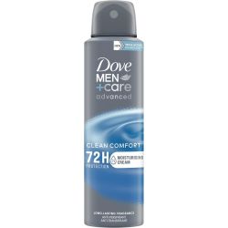 Dove Men Advanced Clean Comfort део спрей (150 мл)