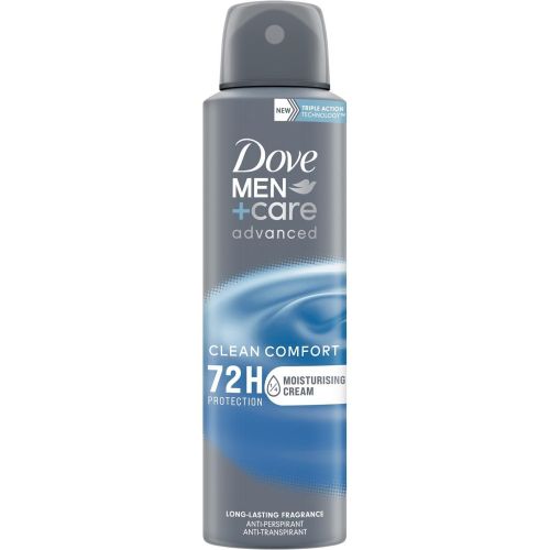 Dove Men Advanced Clean Comfort део спрей (150 мл)
