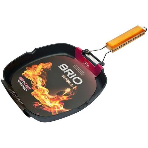 Brio Grill Non-Stick тиган за грул, 26 см х 26 см, 13 бр. (1 бр.)