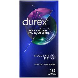 Durex Extended Pleasure презервативи (10 бр.)
