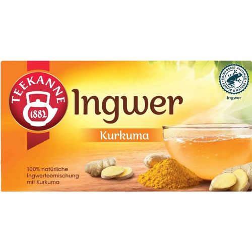 Teekanne чай с джинджифил и куркума, 18 бр. х 1.8 г (32.4 г)