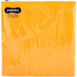Paloma Style трипластови салфетки портокал, 33 см х 33 см (20 бр.)