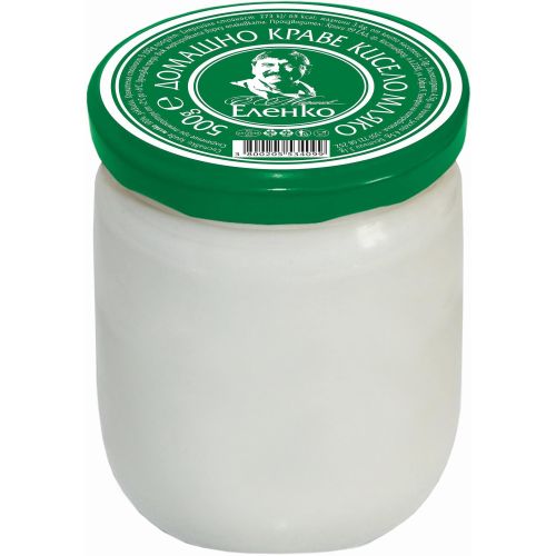 Еленко краве кисело мляко 3.6% (500 г)