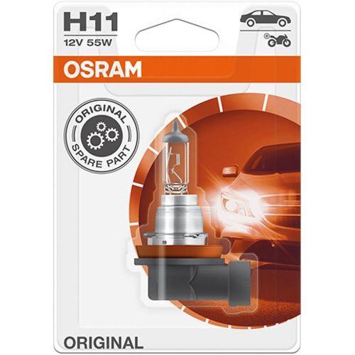 Osram халогенна лампа H11 55W 12V PJ19 (1 бр.)