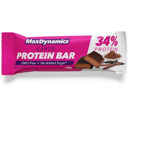 Max Dynamics Carob протеинов бар с рожков (50 г)