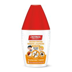 DERMA Intensive+ Kids лосион против комари и кърлежи, 1+ години (50 мл)