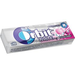 Orbit White Bubble Mint дъвки дражета, 10 бр. (14 г)