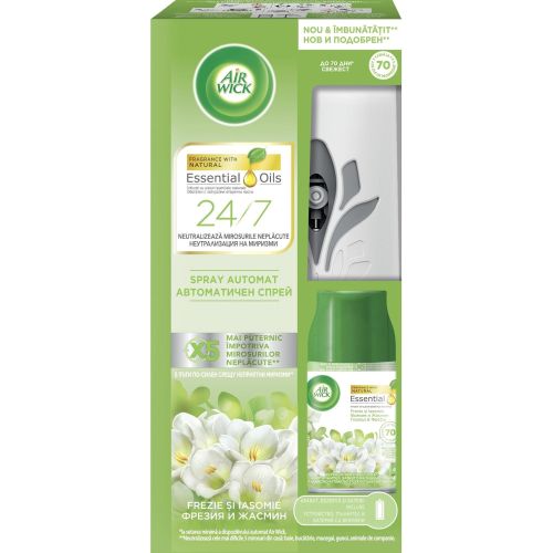 Air Wick комплект електрически ароматизатор фрезия и жасмин (250 мл)