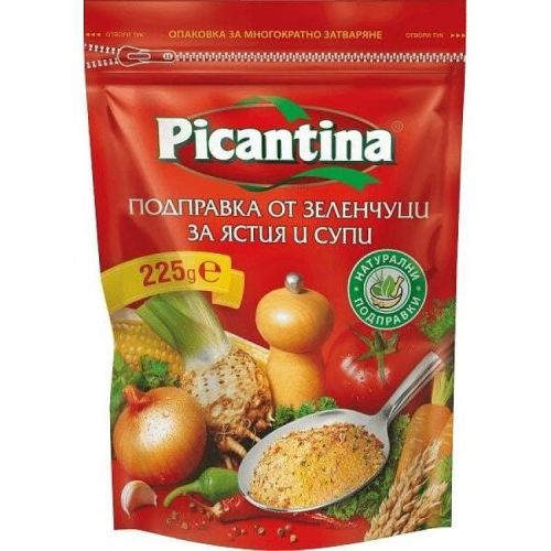 Picantina подправка от зеленчуци за ястия и супи (225 г)