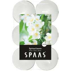 Spaas ароматни чаени свещи жасмин (12 бр.)