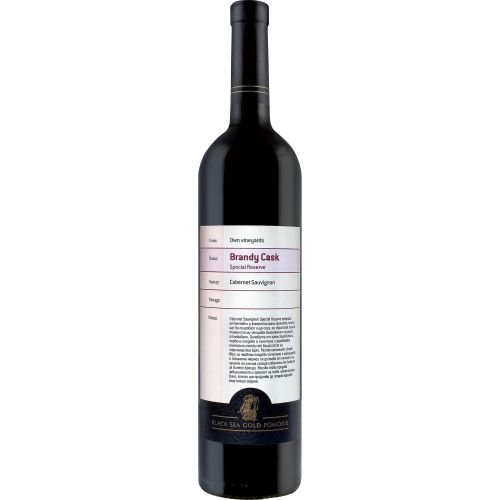 Black Sea Gold червено вино каберне совиньон каск (750 мл)