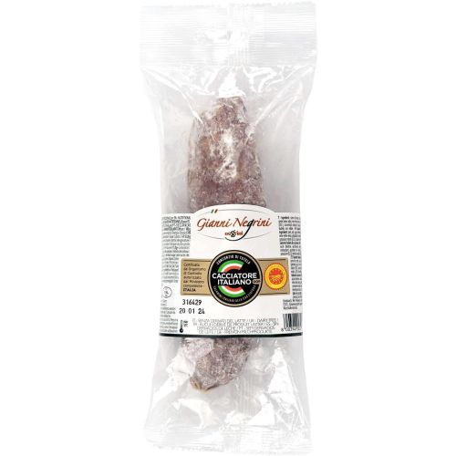 Gianni Negrini салам качаторе, ловджийски, DOP (200 г)
