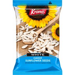 Kronos бели печени слънчогледови семки (130 г)