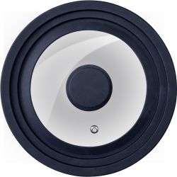 Fackelmann универсален капак 16 см, 18 см, 20 см, стъкло и силикон (1 бр.)