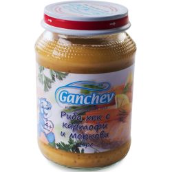 Ганчев пюре от риба с картофи и моркови (190 г)