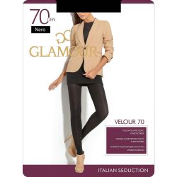Glamour Velour чорапогащник, черно 3М (1 бр.)