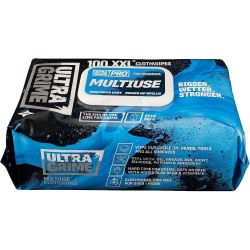 Uniwipe Ultra Grime мокри кърпи за ръце, инструменти и повърхности (100 бр.)