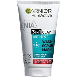 Garnier Pure Active 3in1 почистваща гел маска (150 мл)