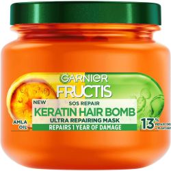 Garnier Fructis Keratin Hair Bomb маска за коса (320 мл)