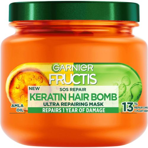 Garnier Fructis Keratin Hair Bomb маска за коса (320 мл)