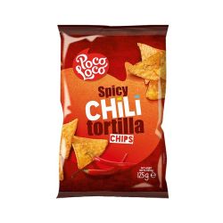 Poco Loco тортила чипс с чили (125 г)
