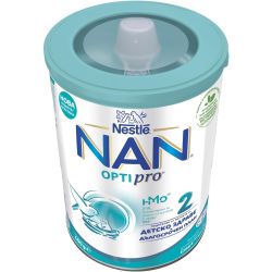Nestle NAN OptiPro адаптирано мляко 2, 6+ месеца (400 г)