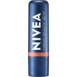 Nivea Caring Beauty Nude балсам за устни, SPF 30 (4.8 г)
