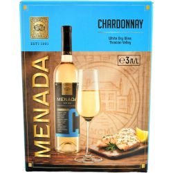 Menada бяло вино шардоне (3 л)