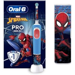 ORAL-B Vitpro Spiderman електрическа четка за зъби и калъф за пътуване (1 бр.)