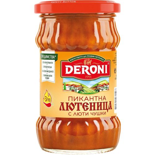 Deroni пикантна лютеница (260 г)