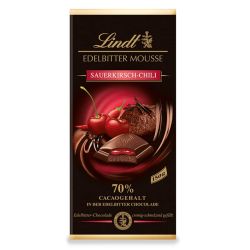 Lindt шоколад с вишна и чили (150 г)