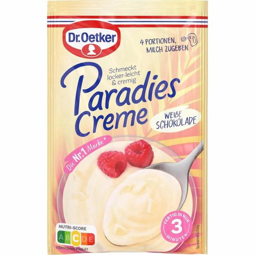 Dr. Oetker Paradies бял шоколад (70 г)