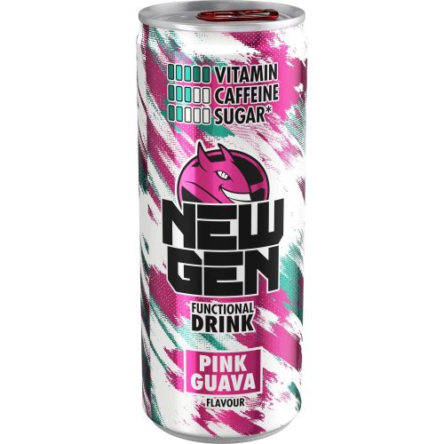 Hell New Gen розова гуава функционална напитка (250 мл)
