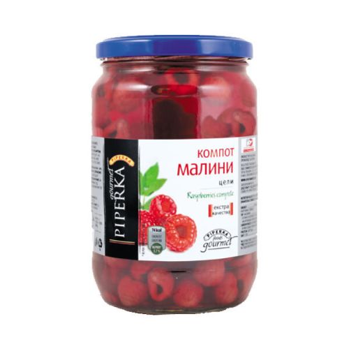 Piperka компот от малини (680 г)
