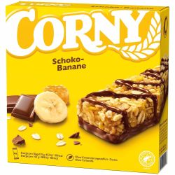 Corny банан и шоколад, 6 бр. х 25 г (150 г)