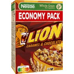 Nestle Lion зърнена закуска (600 г)