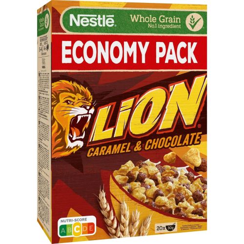 Nestle Lion зърнена закуска (600 г)