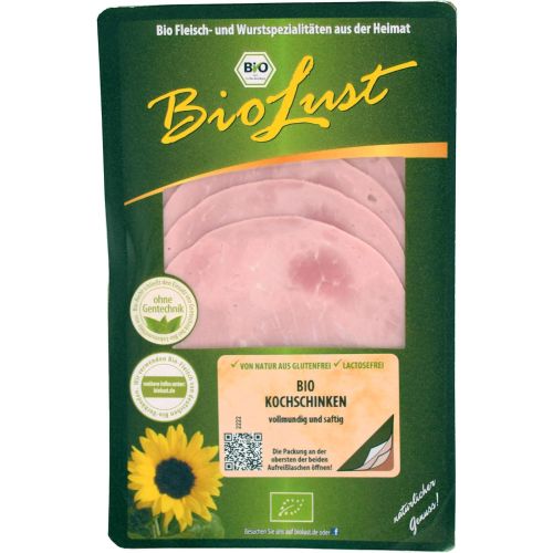 Bio Lust био шунка варена без глутен (80 г)