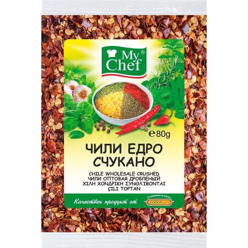 Радиком едро счукано чили (80 г)