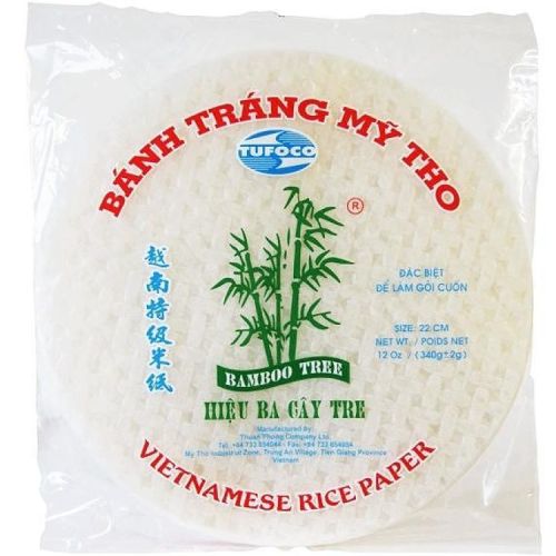 Bamboo Tree оризова хартия кръгла, 22 см (340 г)