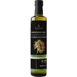 biond био студено пресовано слънчогледово олио (500 мл)