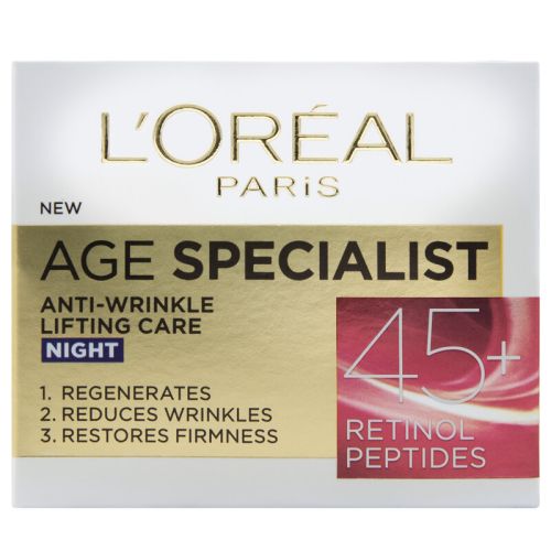L'Oréal Age Expert нощен крем против бръчки 45+ (50 мл)