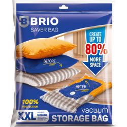 Brio вакуумна торба, размер XXL, 130 см х 80 см (1 бр.)